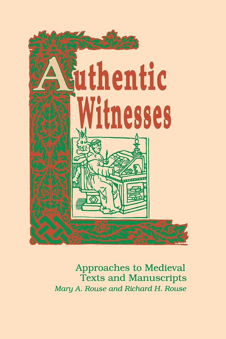 Cover image for Authentic Witnesses ISBN 9780268006235